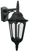 Απλίκα Φωτιστικό Τοίχου E27 60W IP44 Μαύρο Parish PR2-BLACK Elstead Lighting PR2-BLACK Μαύρο