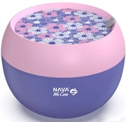 Φαγητοδοχείο We Care 10-259-011 Φ15x11,5cm 800ml Multi-Purple Nava Silicon,Plastic