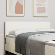 vidaXL Κεφαλάρι Απλό Σχέδιο Κρέμα 160 εκ. Ύφασμα Βελούδο