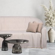 Ριχτάρι 0256 Ecru-Beige Das Home Διθέσιο 180x250cm Cotton-Polyester