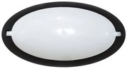 Απλίκα Φωτιστικό Τοίχου LED 12W IP54 D-212 Heronia Lighting-32-0204-Μαύρο 32-0204