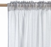 Κουρτίνα (140x270) Με Τρέσα Nef-Nef Homeware Dione Γκρι