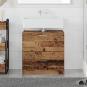 vidaXL Ντουλάπι νεροχύτη Παλιό Ξύλο 59x37x59 εκ Μηχανικά Ξύλο