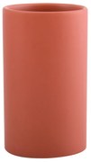 Ποτήρι Μπάνιου Κεραμικό Tube Matte Terracotta 7x11,5 - Spirella