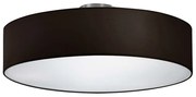 Φωτιστικό Οροφής - Πλαφονιέρα Hotel 603900302 Black Trio Lighting Ύφασμα