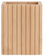 Θήκη Οδοντόβουρτσας Essentials Τετράγωνη Bamboo 8.3x6.5x10.3cm Estia 02-13097