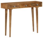 Τραπέζι Κονσόλα 102 x 30 x 79 εκ. από Μασίφ Ξύλο Μάνγκο