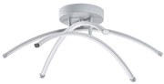 Φωτιστικό Οροφής - Πλαφονιέρα Ledbanana 119FRS1556 57x57x20cm Led 28W 3000K Grey Opviq