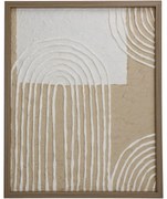 Διακοσμητικό Τοίχου ArteLibre Καφέ Χαρτί 40x3x50cm Arte-05155224