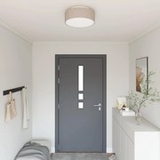 vidaXL Φωτιστικά Οροφής Flush Mount Ταπέ Ø 38 εκ Υφάσματος E27