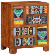Sideboard Πολύχρωμο 50x35x60 μασίφ ξύλο ακακίας 4016500