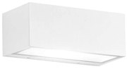 Φωτιστικό Τοίχου - Απλίκα 6732 B 2XE27 40W 30x12x11cm White Perenz