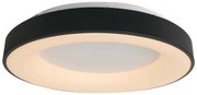 LED φωτιστικό οροφής Designer στρογγυλό 49W 3000Κ Θερμό λευκό με μαύρο 15346 VTAC 15346 Μαύρο