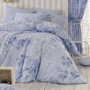 Παπλωματοθήκη Elena 172PRL2251 Με Σεντόνι (Σετ 4τμχ) Blue L'Εssentiel Maison Διπλό 200x220cm 100% Βαμβάκι