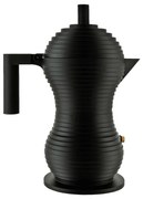 Καφετιέρα Espresso Pulcina MDL02/6 BB  300ml/6cups Black Alessi Stainless Steel