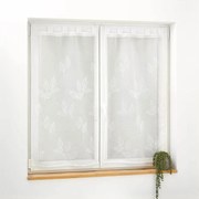 Σετ Κουρτίνες Παραθύρου (60x120) L-C Με Τιράντες Berry White 1627530