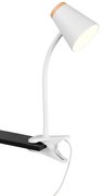 Clip Φωτιστικό Reality Lighting -RL PONGO R25831101 Λευκό (White) 3000K