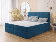 Επενδυμένο κρεβάτι Claire με στρώμα και ανώστρωμα-Mple-140 x 200