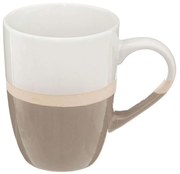 Κούπα Κεραμική Sofia 07.176903A 330ml Beige-White Κεραμικό