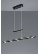 Κρεμαστό Φωτιστικό Οροφής 7xLED 4W Up Down Switch Dimmer 3000Κ/5000Κ Lacal Trio Lighting-379190732-Μαύρο 379190732