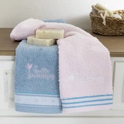 Πετσέτες Sunny Summer (Σετ 2τμχ) Blue-Pink Nima Σετ Πετσέτες 30x50cm 100% Βαμβάκι