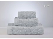 Πετσέτες Classic 600 (3τμχ) Grey Down Town Σετ Πετσέτες 70x140cm 100% Cotton