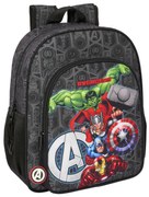 Σχολική Τσάντα The Avengers Vendetta Μαύρο 32 x 38 x 12 cm