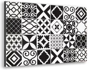 Πάνελ εστίας Ango B &amp; W Azulejos