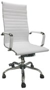 Καρέκλα Γραφείου Bs 8200 White 01-0160 57X64X109/114 cm