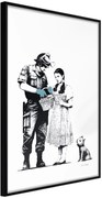 Αφίσα - Banksy: Stop and Search  - 40x60 - Μαύρο - Χωρίς πασπαρτού