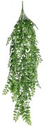 Τεχνητό Κρεμαστό Φυτό Fern 20829 30x10x85cm Green GloboStar Πολυαιθυλένιο