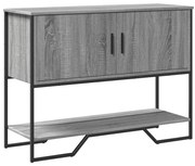 vidaXL Τραπέζι Κονσόλα Γκρι Sonoma 100x35x74,5 εκ. Επεξεργασμένο Ξύλο