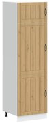 vidaXL Ντουλάπι κουζίνας "Lucca" Artisan Oak Engineered Wood