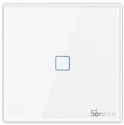 SONOFF smart διακόπτης T2EU1C-RF 433MHz, αφής, μονός, λευκός