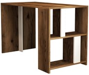 Γραφείο Lima 845HCT3841 120x60x75,4cm Walnut-White