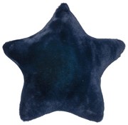 Amo la Casa Μαξιλαράκι Διακόσμησης Super Soft Fur 40x40 - Blue Star