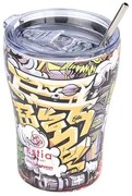 Estia Θερμός Coffee Mug Save The Aegean 350ml Graffiti Rhythm 01-22914