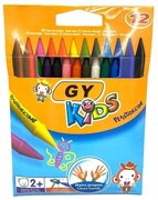 Κηρομπογιές 12τμχ - Wax crayons 12pcs