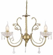 Πολυέλαιος Οροφής Aca Faberge DLA12153P Green Gold