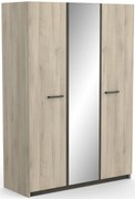 Ντουλάπα τρίφυλλη Winston-Fusiko - 133.50Χ51.50Χ191.50cm