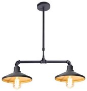Κρεμαστό Φωτιστικό Οροφής PIPE μαύρο AR4172P63BG ACA-AR4172P63BG-Μαύρο AR4172P63BG