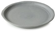 No.W MATT GREY RECYCLAY DINNER PLATE 23.5CM ΣΕΤ 6 τμχ - Espiel