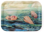 Δίσκος Σερβιρίσματος Seagirl 19031 32x43,5x2cm Multi Seletti Μελαμίνη