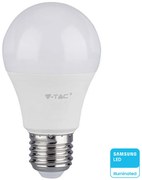 V-TAC Λάμπα LED E27 A60 SMD 10.5W 230V 1055lm 200° IP20 Samsung Chip Φυσικό Λευκό 21178