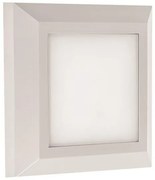 Απλίκα φωτιστικό τοίχου SLIM LED 3W IP65 230V 125X125MM στεγανή Ferrara-145-52004-Λευκό 145-52004
