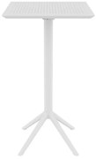 SIESTA SKY WHITE BAR 60Χ60Χ108εκ.ΠΤΥΣ/ΝΟ ΤΡΑΠ. ΠΟΛ/ΝΙΟΥ 60X60X108εκ.20.0286