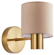 Απλίκα Τοίχου Homelighting 77-8306 Gold/Brown