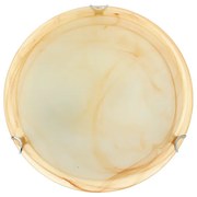Φωτιστικό Επίτοιχο Aca XD01400Y ALBATRE Μελί (Amber)