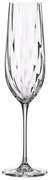 Ποτήρι Σαμπάνιας Κολωνάτο 270ml Crystal Bohemia Uria Optic