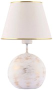 Φωτιστικό Επιτραπέζιο Balloon 390FLH2253 25x42cm E27 40W White-Gold Opviq